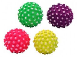 Игрушка для собак "Неоновый мяч-ежик" в ассортименте, 7,2 см (Neon hedgehog ball 7,2 cm) 140135 140135