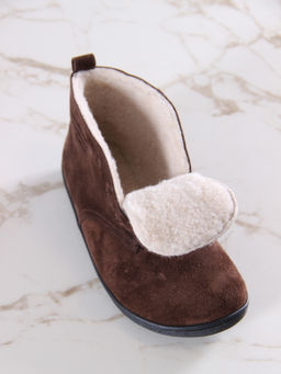 Босоногие ботинки EDART 208.NATAbl.Коричневая замша/байка фото 9