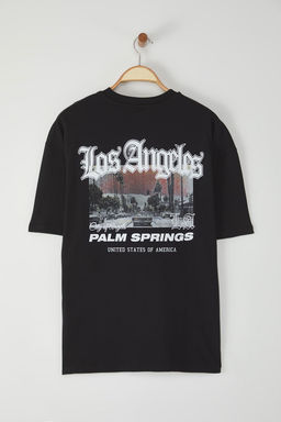 TRENDYOL MAN Lacivert Oversize/Genis Kesim %100 Pamuklu S?rt Bask?l? K?sa Kollu T-Shirt TMNSS23TS00168 - Trendyolmilla фото 32