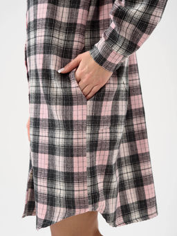 Халат фланель "Рубашка"