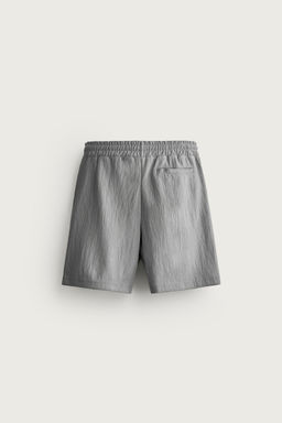 BERMUDA JOGGER ESTRUCTURA / Gris - Zara фото 12