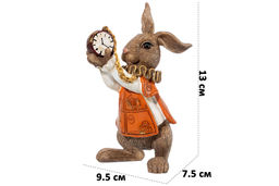 Фигурка декоративная 9,5*7,5*13 см Кролик с часами - Elan gallery фото 11