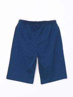 Beli Lastikli Basic Erkek ?ocuk Pijama ?ort