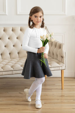 Джемпер детский белый Д-260 (158, 84)