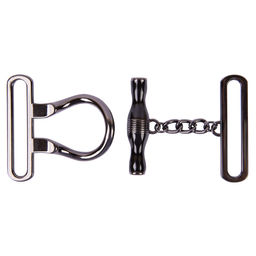 Micron GH 1068 Застёжка 10 шт №06 под черный никель