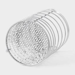 Сушилка для столовых приборов Доляна, 11×11×18.5 см, хромированная