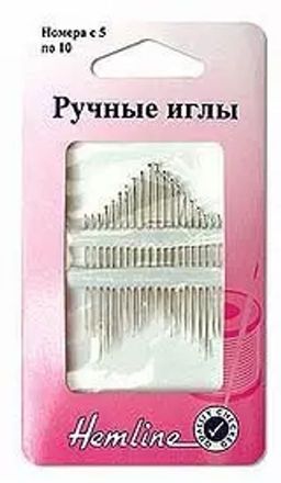 ИГЛЫ РУЧНЫЕ N5-10 УНИВЕРСАЛЬНЫЕ HEMLINE