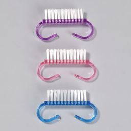 Щётки для маникюра/педикюра, 50 шт., 6.5×1.3 см, МИКС