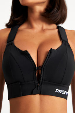 Спортивный топ с регулировкой, черный, tb.220.001 - Profit фото 2