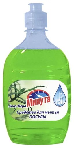 МИНУТА ср-во д/мытья посуды 500мл Алоэ