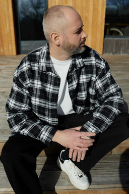 Рубашка из фланели мужская