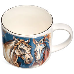 КРУЖКА LEFARD HORSE ЗОЛОТО 500МЛ  фото 4