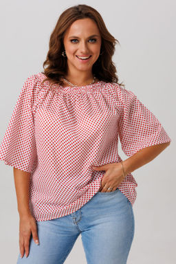 Блуза Anastasia 1252 красный фото 3