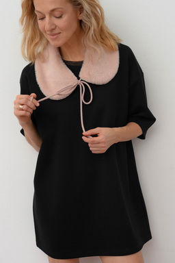 Воротник из итальянского экомеха