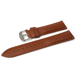 Ремешок для часов натуральная кожа светло-коричневый C15-22light-brown