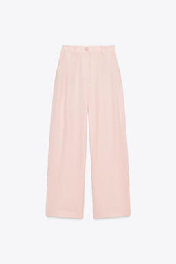 WIDE-LEG TROUSERS WITH DARTS - Zara фото 7