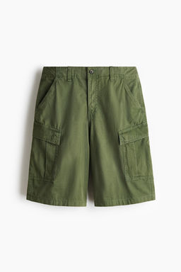 Bermudas cargo de algod?n Loose Fit - H&m фото 3