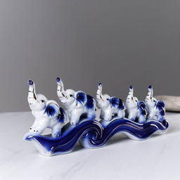 Статуэтка Слоники 14*33 см / W908 /уп 24/ - Галеонтрейд фото 4