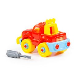 Конструктор-транспорт Джип (22 элемента) (в пакете) - Полесье фото 2