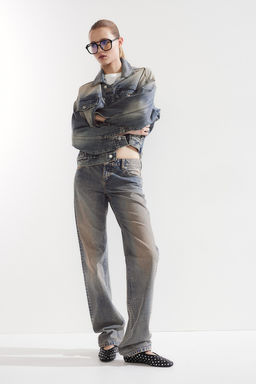 Straight Low Jeans - H&m фото 2