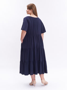 Платье с кулиской PP55504DBL05