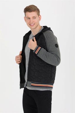 U. S. Polo Assn / Мужской черный вязаный кардиган - U.s. polo assn фото 6