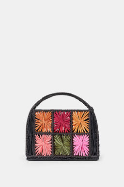 BOLSO CESTO COMBINADO / Marr?n - Zara фото 2
