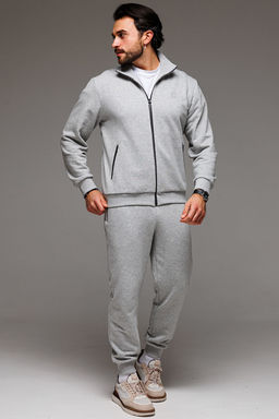 Спортивный костюм GO M3061/50-04.176-182 серый меланж - Pirs фото 3