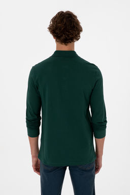 Erkek Koyu Ye_il Basic Sweatshirt Sepette S_rpriz _ndirim - U.s. polo assn фото 5