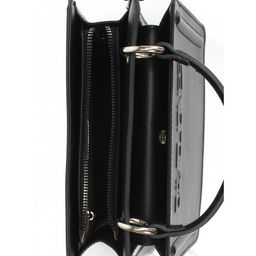 Сумка женская искусственная кожа DJ-CM 7274-BLACK, 2отд, плечевой ремень, черный SALE 263162 - Adelia фото 3