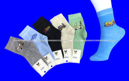 Цена за 12 пар. Лиза носки детские на мальчиков "Машинки"