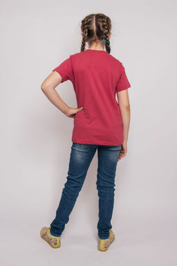 Футболка для девочки 51280 Пурпурный* 180 Be Friends  фото 7