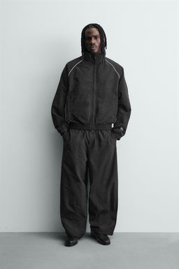 CHAQUETA T?CNICA CONTRASTES / Negro