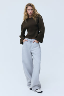 Top interlock con cintura entallada - H&m фото 3
