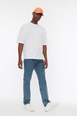 TRENDYOL MAN Mavi %100 Pamuk Regular Fit Jeans Kot Pantolon TMNAW22JE0059 - Trendyolmilla фото 6