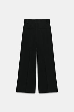 PANTAL?N RECTO NERVIO ZW COLLECTION / Negro