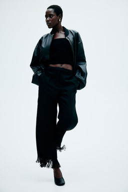 Pantalon con acabado desflecado - H&m фото 2