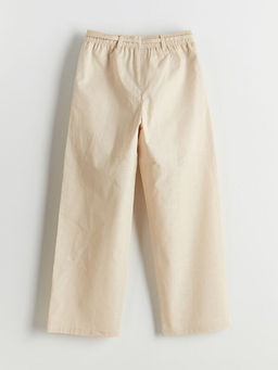 Beli Lastikli K?z ?ocuk Pantolon