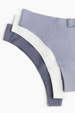 Pack de 3 bragas Brazilian invisibles de algod?n - H&m фото 5