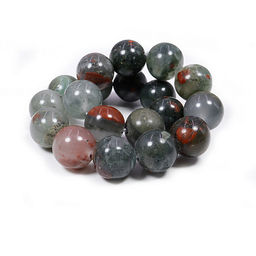 Браслет из камня 10мм Гелеотроп яшма-денежный магнит, дарует защиту, приумножает богатство