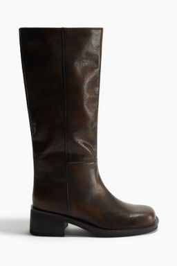 Botas de piel