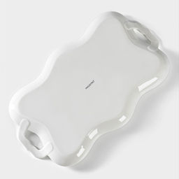 Блюдо для подачи Magistro «Бланш», 37.5×22.3×3.5 см см, фарфор, белое