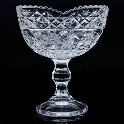 Цена за 2 шт. Ваза 12x15 см для сервировки на ножке / 8023-0(7705) /уп 36/ШТУЧНО - Галеонтрейд фото 10