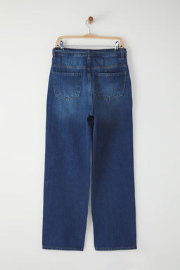 TRENDYOL MAN Mavi Erkek Baggy Fit Jeans Bol Kot Pantolon TMNSS25JE00002 - Trendyolmilla фото 15