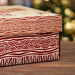 Цена за 5 шт. Коробка складная, крышка-дно Зимних радостей 24 х 17 х 8 см - UPAK LAND фото 3