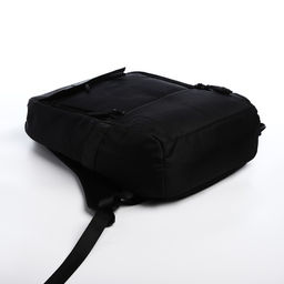 Рюкзак мужской на молнии, 5 наружных карманов, цвет серый/чёрный - Simaland фото 5