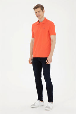 Мужская базовая футболка с цветком граната - U.s. polo assn фото 4