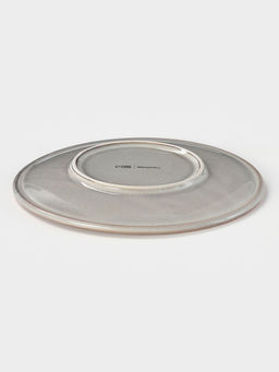 Тарелка Magistro Astral. d=21.6 см, фарфор, серая фото 6