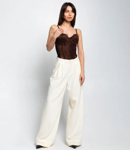 Топ #КТ1941, шоколадный - Dommod фото 4