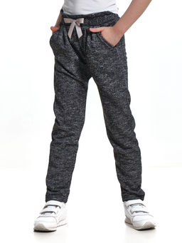 Брюки для девочки UD 0971 ч.меланж - Mini maxi фото 5